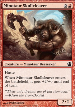 Featured card: Minotaur Skullcleaver